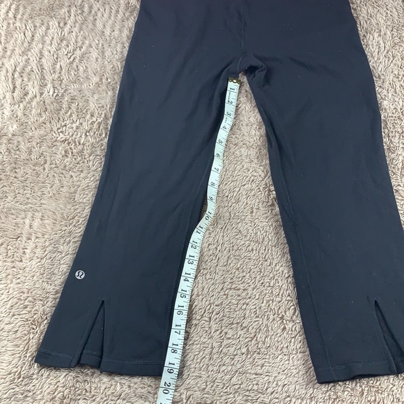 Lululemon Gather & Crow Crop Legging Pink & Black - Picture 10 of 12